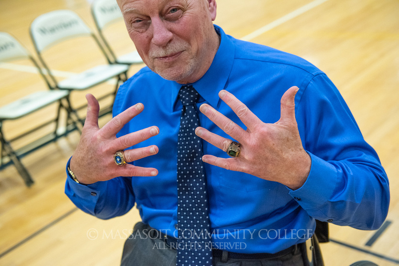 Massasoit Community College Photo Archive | Coach Tom Frizzell Retires